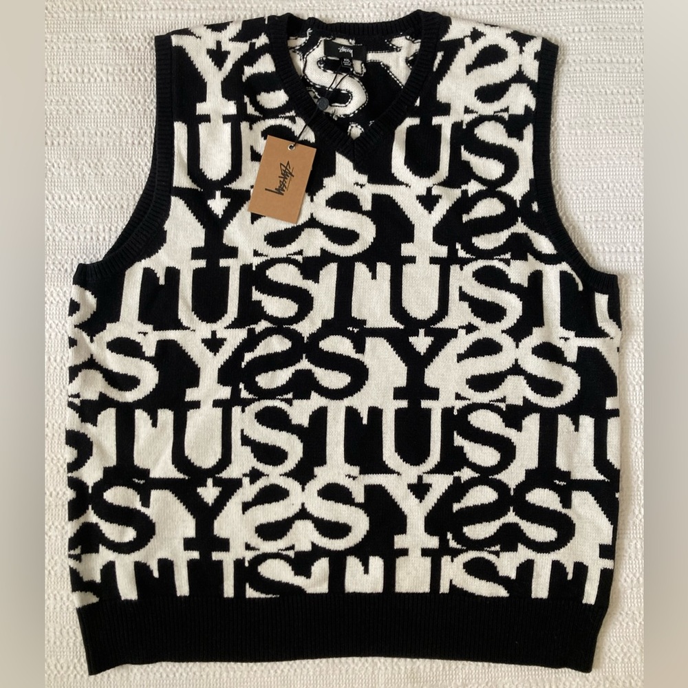 STACKED SWEATER VEST